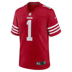 San Francisco 49ers Nike Number 1 Groom Game Jersey