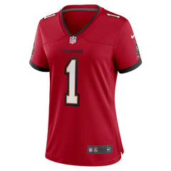 Tampa Bay Buccaneers Nike Number 1 Bride Women's Game Jersey