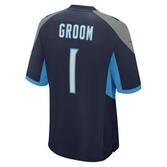 Tennessee Titans Nike Number 1 Groom Game Jersey