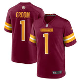 Washington Commanders Nike Number 1 Groom Game Jersey