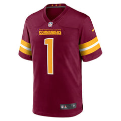 Washington Commanders Nike Number 1 Groom Game Jersey