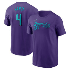 Ketel Marte Arizona Diamondbacks Nike 2025 City Connect Fuse Name & Number T-Shirt | MLB Shop