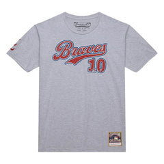 Chipper Jones Atlanta Braves Mitchell & Ness Cooperstown Collection Player T-Shirt | MLB Outlet