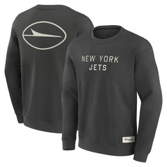 New York Jets Fanatics Elements Future Ground Lettering Pullover Sweatshirt