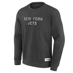 New York Jets Fanatics Elements Future Ground Lettering Pullover Sweatshirt