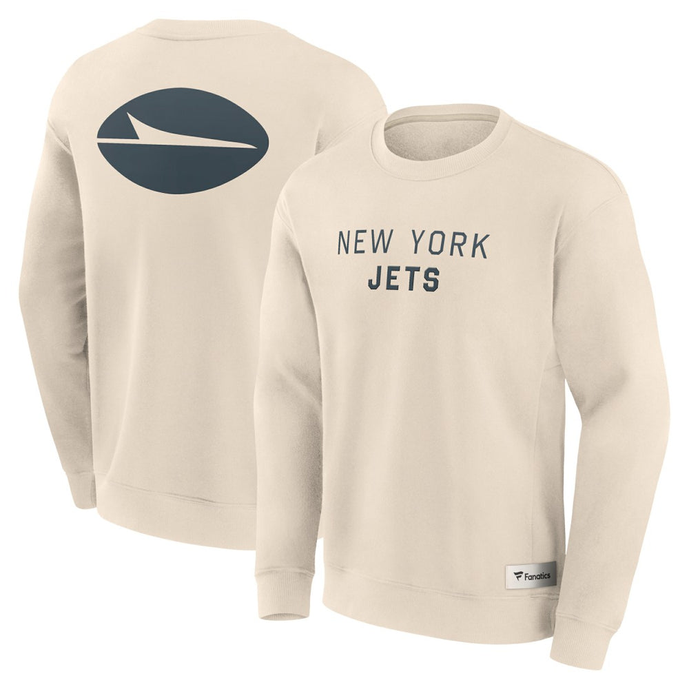 New York Jets Fanatics Elements Future Ground Lettering Pullover Sweatshirt