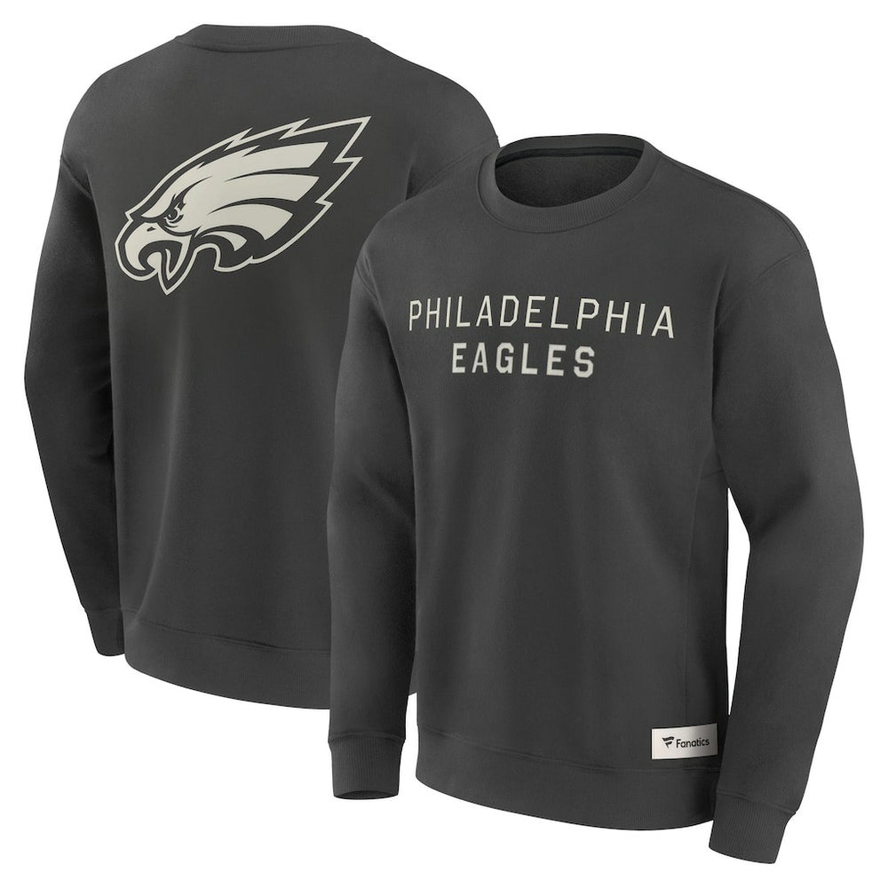 Philadelphia Eagles Fanatics Elements Future Ground Lettering Pullover Sweatshirt