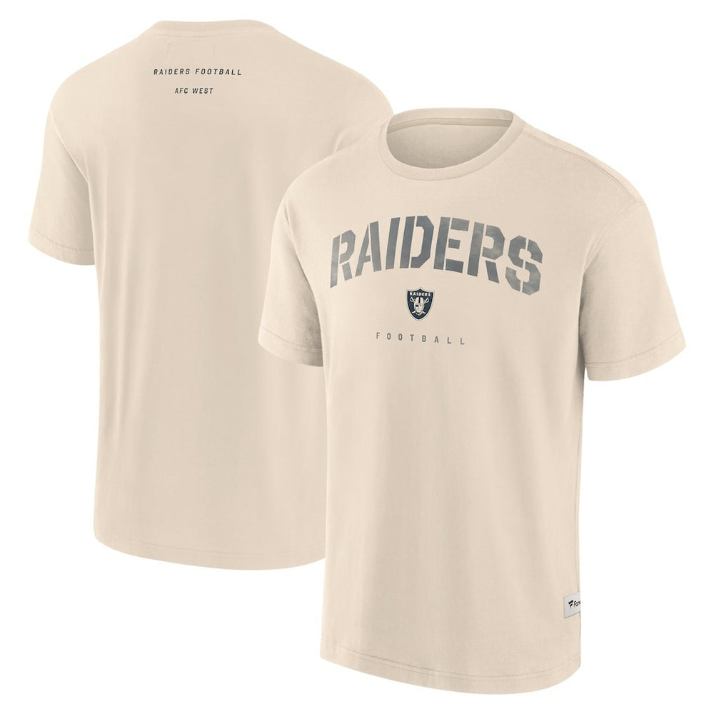 Las Vegas Raiders Fanatics Elements Weathered Tonal Future Ground T-Shirt