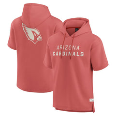 Arizona Cardinals Fanatics Elements Future Ground Lettering Short Sleeve Pullover Hoodie