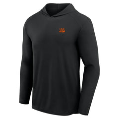 Cincinnati Bengals Fanatics Front Office Power Mono Long Sleeve Hoodie T-Shirt