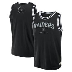 Las Vegas Raiders Fanatics Elements Future Ground Jersey Tank Top