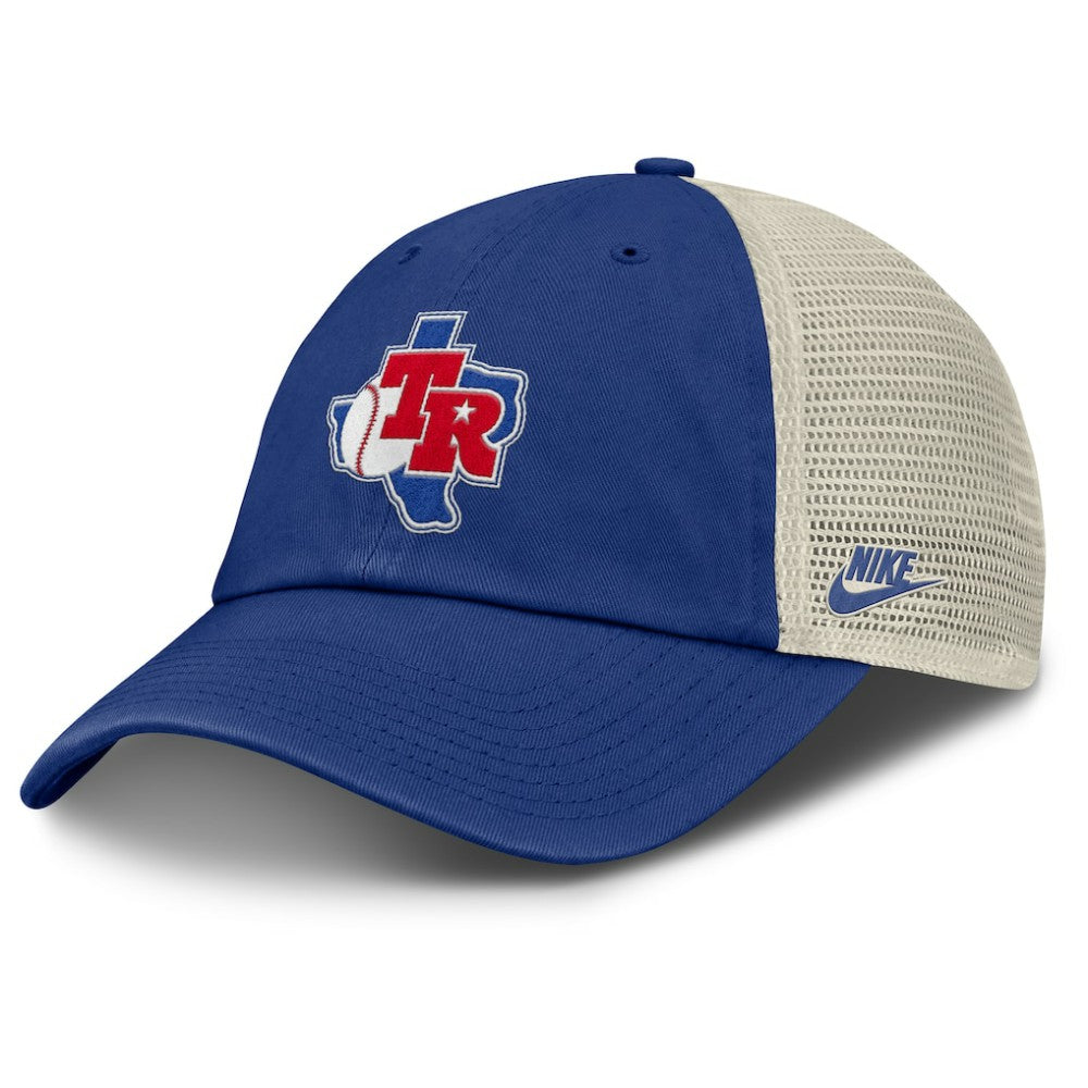 Texas Rangers Nike Cooperstown Collection Club Trucker Adjustable Hat | MLB Shop