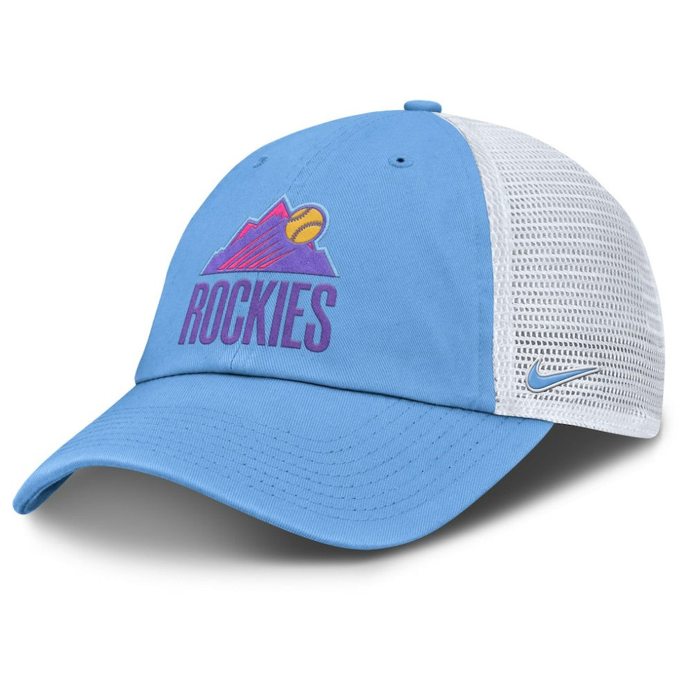 Colorado Rockies Nike Unisex 2025 City Connect Club Adjustable Trucker Hat | MLB US