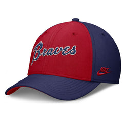 Atlanta Braves Nike Rise Swoosh Performance Flex Hat | MLB Sale