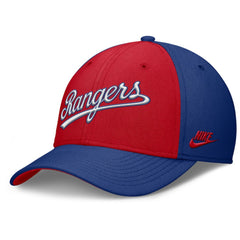 Texas Rangers Nike Rise Swoosh Performance Flex Hat | MLB On Sale