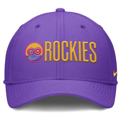 Colorado Rockies Nike 2025 City Connect Rise Swoosh Performance Flex Hat | MLB Shop
