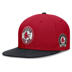 Boston Red Sox Nike Cooperstown Two-Tone Dri-FIT Round Bill True Fitted Hat | MLB New