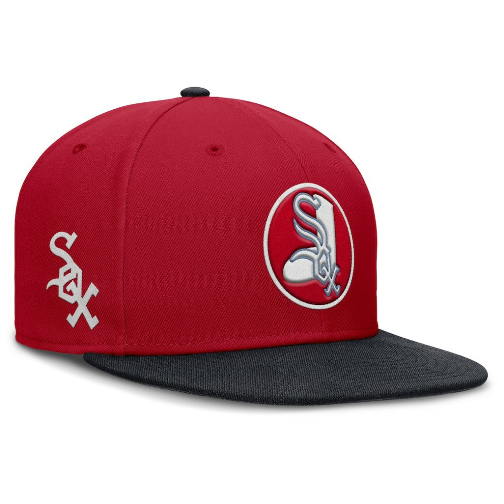 Chicago White Sox Nike Cooperstown Two-Tone Dri-FIT Round Bill True Fitted Hat | MLB Shop
