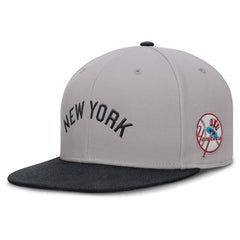 New York Yankees Nike Cooperstown Two-Tone Dri-FIT Round Bill True Fitted Hat | MLB Outlet