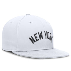 New York Yankees Nike Wordmark Dri-FIT Round Bill True Fitted Hat | MLB New