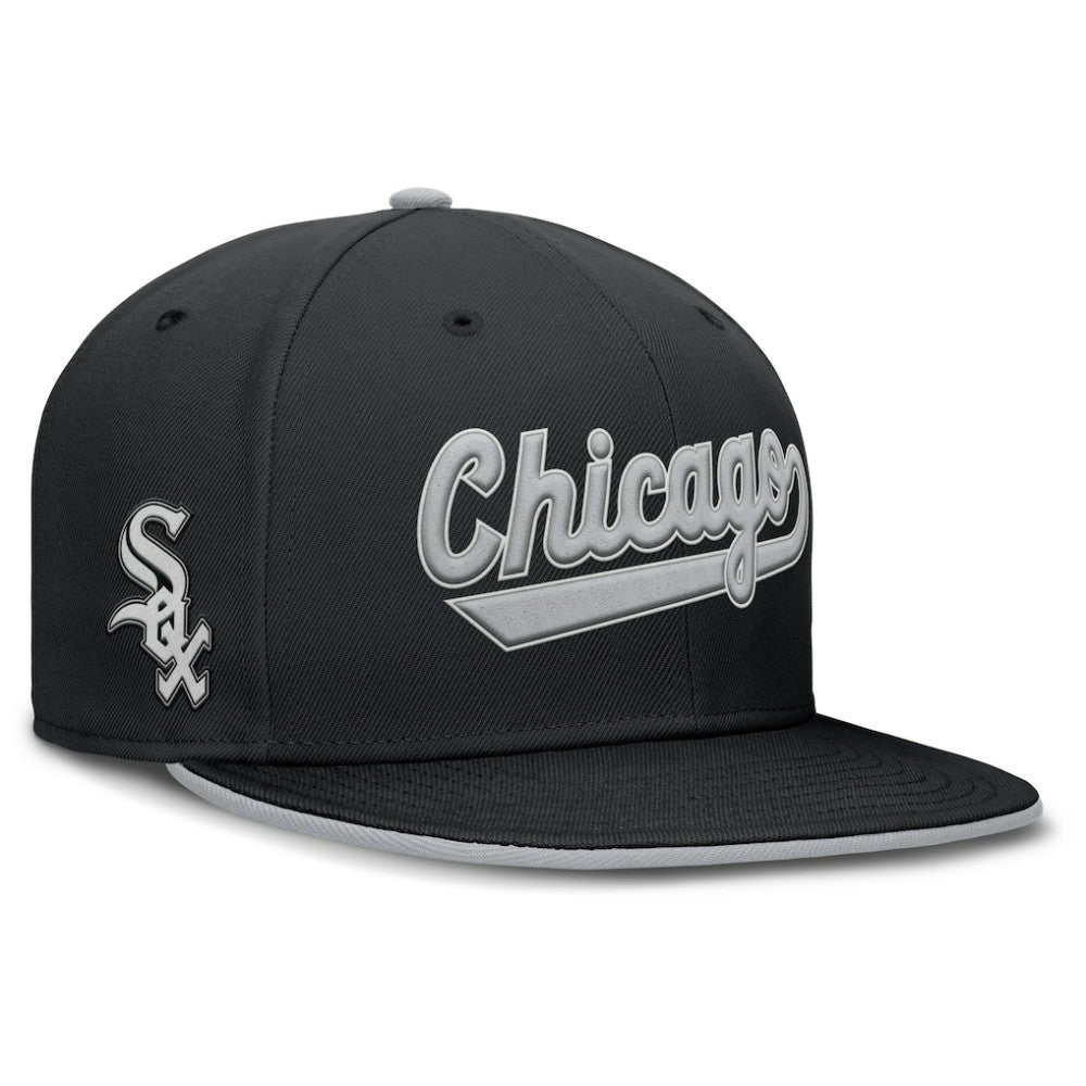 Chicago White Sox Nike Primetime Dri-FIT Round Bill True Fitted Hat | MLB Outlet