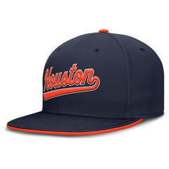Houston Astros Nike Primetime Dri-FIT Round Bill True Fitted Hat | MLB Shop