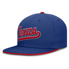 Texas Rangers Nike Primetime Dri-FIT Round Bill True Fitted Hat | MLB New