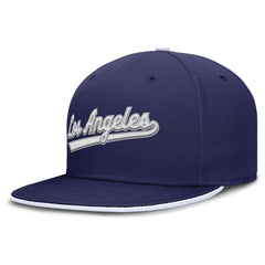 Los Angeles Dodgers Nike Primetime Dri-FIT Round Bill True Fitted Hat | MLB Sale
