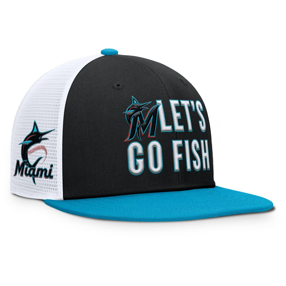 Miami Marlins Nike Pro Performance Trucker Snapback Hat | MLB Discount