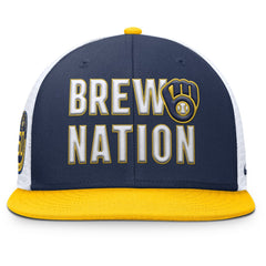 Milwaukee Brewers Nike Pro Trucker Snapback Hat | MLB US
