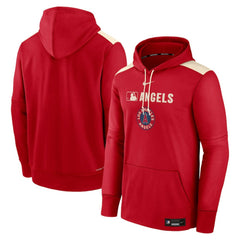 Los Angeles Angels Nike Authentic Collection City Connect Therma Pullover Hoodie | MLB US