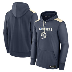 Los Angeles Dodgers Nike Authentic Collection City Connect Therma Pullover Hoodie | MLB Online