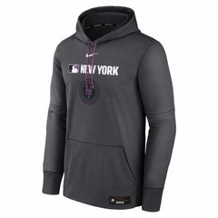 New York Mets Nike Authentic Collection City Connect Therma Pullover Hoodie | MLB Outlet