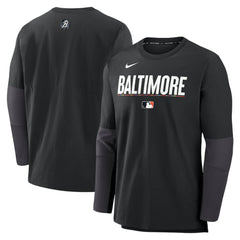 Baltimore Orioles Nike 2025 City Connect Authentic Collection Player Dri-FIT Lightweight Pullover | MLB Shop