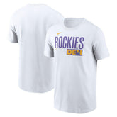 Colorado Rockies Nike City Connect Wordmark T-Shirt | MLB US