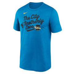 Philadelphia Phillies Nike City Connect Team Phrase Script Legend Performance T-Shirt | MLB Online