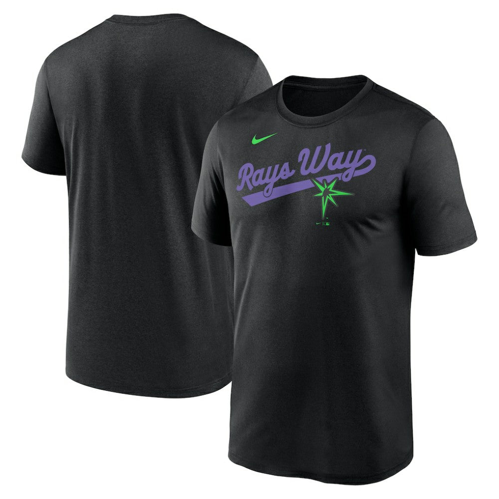 Tampa Bay Rays Nike City Connect Team Phrase Script Legend Performance T-Shirt | MLB Online
