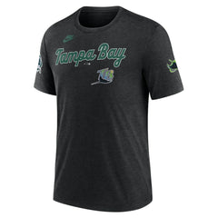 Tampa Bay Rays Nike Cooperstown Collection Eras Tri-Blend T-Shirt | MLB Near me