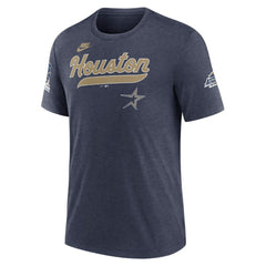 Houston Astros Nike Cooperstown Collection Eras Tri-Blend T-Shirt | MLB Outlet