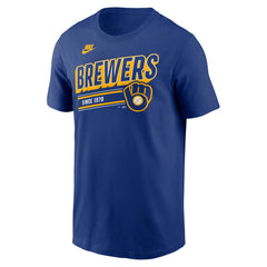 Milwaukee Brewers Nike Cooperstown Collection Retro T-Shirt | MLB Near me