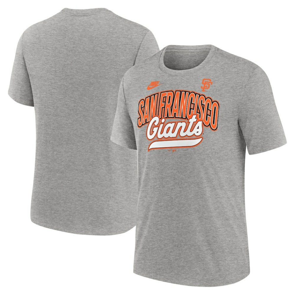 San Francisco Giants Nike Cooperstown Collection Retro Tri-Blend T-Shirt | MLB New