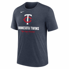 Minnesota Twins Nike Logo Tri-Blend T-Shirt | MLB On Sale