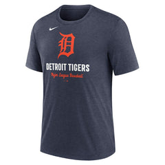 Detroit Tigers Nike Logo Tri-Blend T-Shirt | MLB Near me