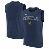 Milwaukee Brewers Nike Knockout Dri-FIT Muscle Tank Top | MLB For sale