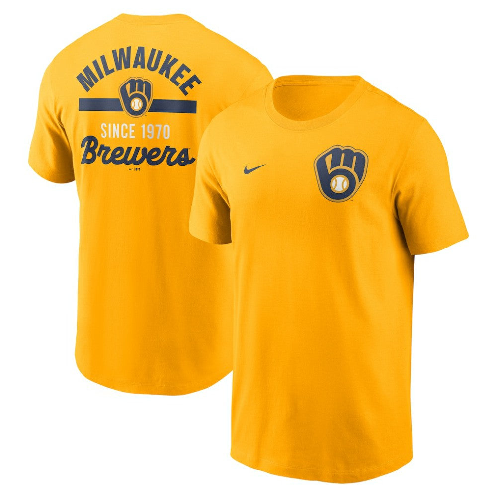 Milwaukee Brewers Nike 2-Hit T-Shirt | MLB Outlet