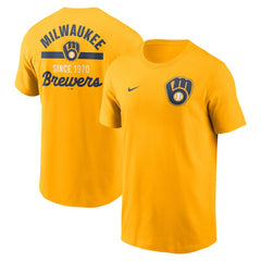 Milwaukee Brewers Nike 2-Hit T-Shirt | MLB Outlet