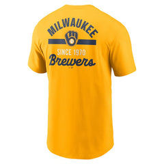 Milwaukee Brewers Nike 2-Hit T-Shirt | MLB Outlet