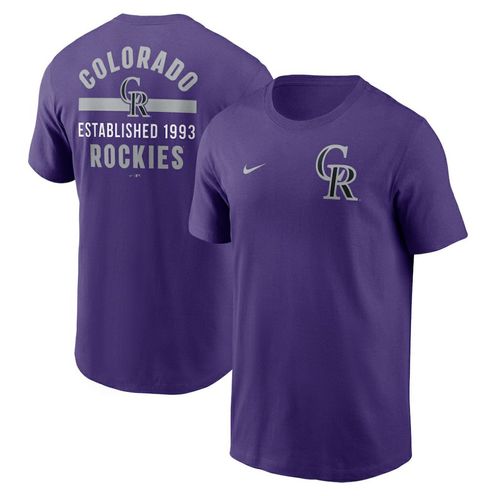 Colorado Rockies Nike 2-Hit T-Shirt | MLB Outlet