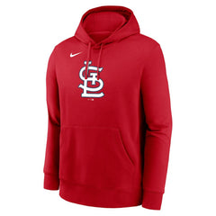 St. Louis Cardinals Nike Logo Club Fleece Hoodie | MLB New