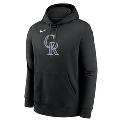 Colorado Rockies Nike Logo Club Fleece Hoodie | MLB For sale